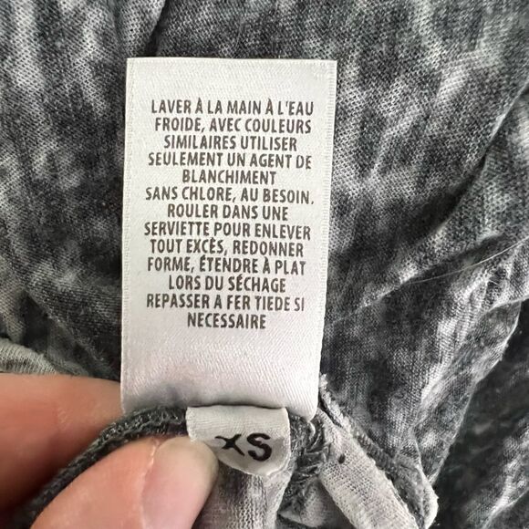 Treasure & Bond Gray Burnout Tee XS - Picture 7 of 7